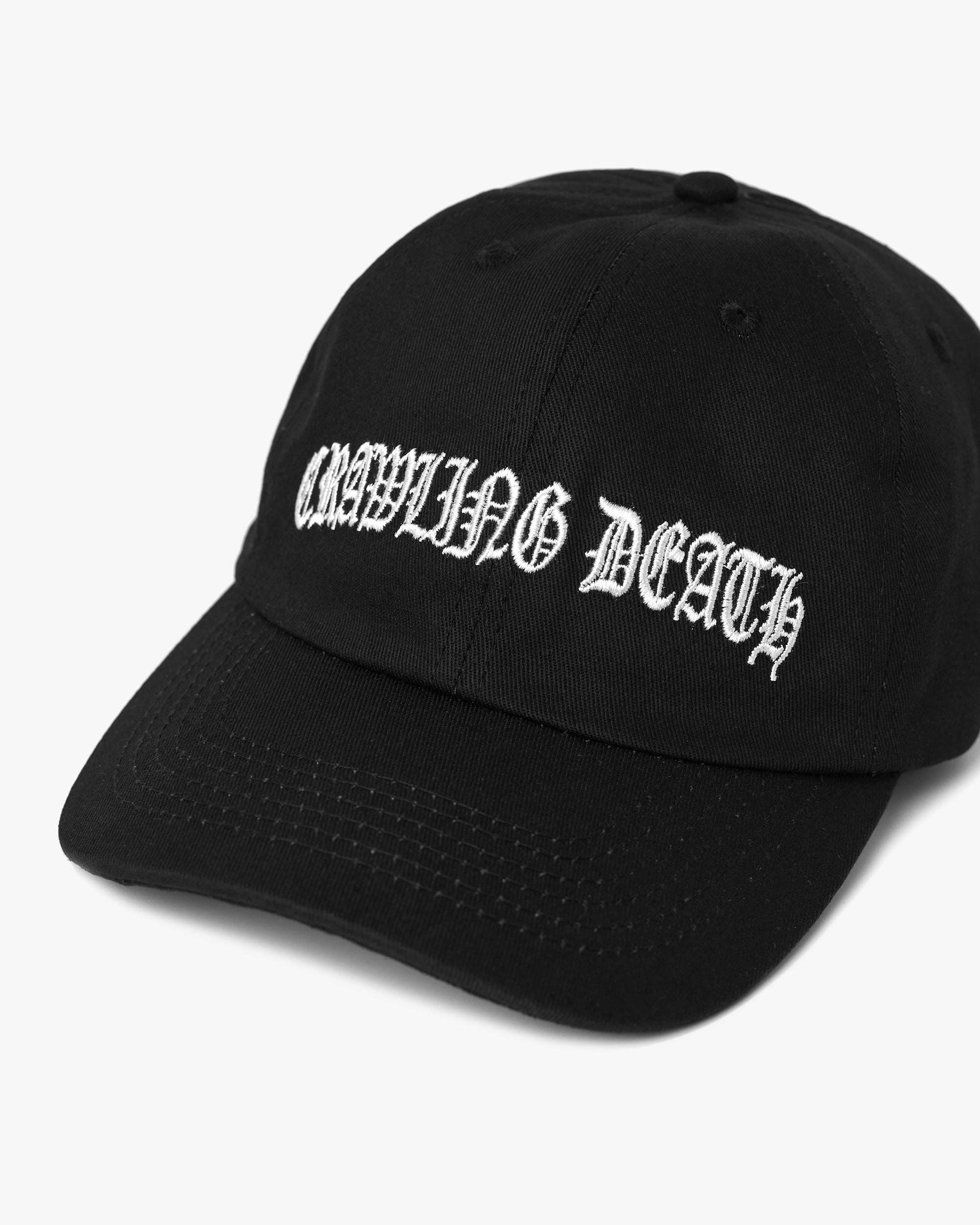 Curved Gothic Cap | Black